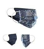 BaF Community Masken 2 per Pack Set Unisex Behelfsmaske Wendbar Mundschutz...