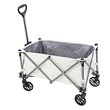 Hamwesh Zusammenklappbarer Bollerwagen, 100 Liter Großes Fassungsvermögen...