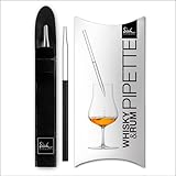 EISCH Whisky Pipette Schwarz Gentleman (1 Stück) in Geschenkverpackung,...
