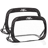 Pop-Up Fußball-Tor Torwand 120x80x80cm; Selbstaufbauendes Automatik...