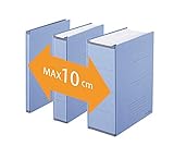 +44 Plus 44 PLUS Japan, Zero Max Platzsparordner in Blau, 1er Pack (1 x 1...