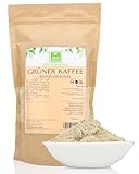 Grüner Kaffee 1000g von der Grünen Essenz Rohkaffee gemahlen - veganer...