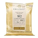 CALLEBAUT Receipe No. W2 - Kuvertüre Callets, Weiße Schokolade, 28%...