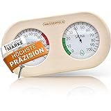 WASSERFELD® Sauna Thermometer Hygrometer [2in1 Funktion] Präzises...