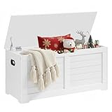 VASAGLE Schuhbank, Sitzbank mit Stauraum, Sitztruhe mit 2...
