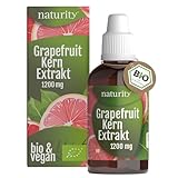 NATURITY Bio Grapefruitkernextrakt, 1200 mg Bioflavonoide/100 ml,...