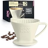 Moritz & Moritz Permanent Kaffeefilter Porzellan Größe 2 –...