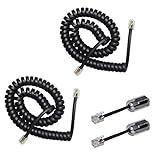 Senhai 2 Pack 360 ° Anti-Tangle Drehen Schwenken Telefonkabel Detanglers...