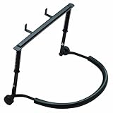 K&M 16415 Mundharmonikahalter Schwarz aus Stahl mit Federspannung -...