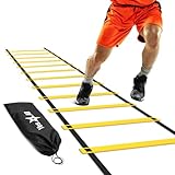 Yes4All CKT4 Koordinationsleiter, B. 12 Sprossen-4.6 M-Gelb