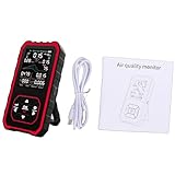 Cocoarm 10-in-1-Raumluftqualitätsmonitor mit Lichtstrahlsensor,...