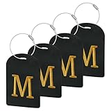 Gloppie 4 Stück Kofferanhänger Gepäckanhänger ID Etikett für...