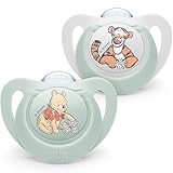 NUK Star Babyschnuller | 0−6 Monate | Beruhigt 99 % der Babys | BPA-freie...