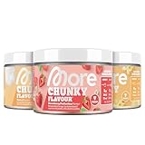 MORE NUTRITION Chunky Flavour, 3er Bundle, 3 x 150 g, Geschmacksneutral,...