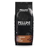 Pellini N.9 Cremoso, Kaffeebohnen für Espresso 1kg, Arabica- und...