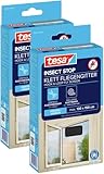 tesa Insect Stop Standard Fliegengitter für Fenster - Insektenschutz...