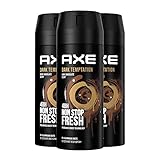 Axe Bodyspray Dark Temptation Deo ohne Aluminium sorgt 48 Stunden lang für...