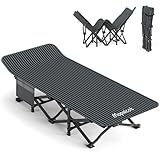 Mopaicot Furn Campingbett feldbett klappbar, Faltbar Gästebett bis 200 kg...