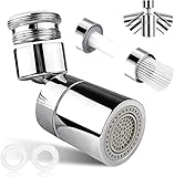 Wasserhahn Luftsprudler,2 SprüHfunktion Wasserhahn Strahlregler M24 M22...