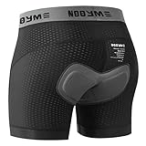 NOOYME Fahrradhose Herren Radunterhose Herren Schnelltrockende Radlerhose...