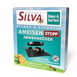 SILVA® Ameisen STOPP Abwehrköderdose für Innen & Außen [PT 19 -...