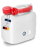 hünersdorff Kraftstoff-Kanister 811500 STANDARD 5l für Benzin, Diesel und...