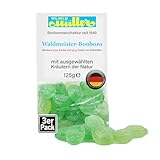 WILHELM Müller Zuckerfreie Waldmeister Bonbons - Bonbons mit...