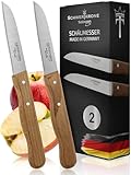 Schwertkrone® Schälmesser gerade Premium 2er Set [MADE IN SOLINGEN -...