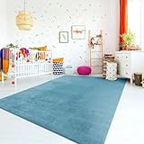 TT Home Teppich Kinderzimmer Waschbar rutschfest Kinderteppich Junge...