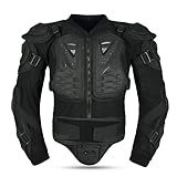 Leatherick Motorrad-Schutzjacke – Ganzkörperpanzer-Brustschutz für...