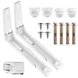 2 StückMikrowelle Regal, Mikrowellenhalterung Wand, Mikrowelle Halterung...