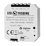 LED TRADING Schalter Dimmer mit Green Power ZigBee Modul getestet mit...