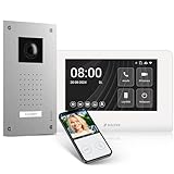 Entri Video Türsprechanlage, Unterputz Türklingel mit Kamera, Smartphone...