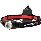 Ledlenser H6 Stirnlampe LED, fokussierbar, schwenkbar, 200 Lumen, stufenlos...