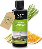 AllgäuQuelle® Saunaaufguss mit 100% Bio Öle Erfrischung Lemongrass...