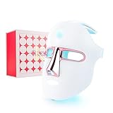 Kabellos Beauty-LED-Gesichtsmaske lichttherapie maske, 7-Farben-Lichtmaske...