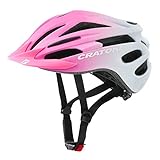 Fahrradhelm - cratoni - Pacer Jr. - pink-White matt - 50-55 cm - inkl....