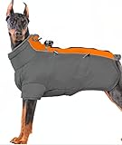 Katzinst Hunde Wintermantel, Ärmellose wasserdichte Hundejacke...