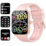 Smartwatch Damen Herren, 1.96' HD Fitnessuhr mit Telefonfunktion, Smart...