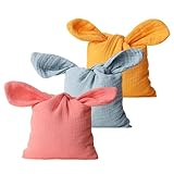 DAHI 6pcs Ostertüten zum Befüllen Osterbeutel Stoff, Osternester zum...