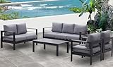 GLP Gartenmöbel Set Aluminium 6-7 Personen, Terassenmöbel Wetterfest mit...