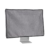 kwmobile Leinen Hülle kompatibel mit 27-28' Monitor - Schutzhülle...