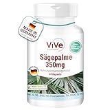 Sägepalme-Extrakt 350 mg - 60 Kapseln - Vegan - 25% Fettsäuren |...