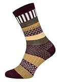 2 Paar Warme Hygge Socken Für Herren Und Damen Aus Echter Wolle -...