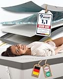 nøvera Premium Gel Topper 180x200cm | Hohes RG 50 & H3/H4 | wolkenweicher...