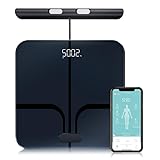 Hume Body Check Körperfettwaage mit 8 Frequenzsensoren, Personenwaage mit...