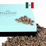 100% Entkoffeinierter aus Mexiko - Grüne Kaffeebohnen | Kaffee-Röststufe:...