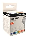 euroLighting LED Spot GU10 4000K, 6,5W Neutral Weiß 650lm mit...