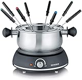 SEVERIN FO 2405 Fondue mit abnehmbarem Edelstahltopf (1.500 W,...