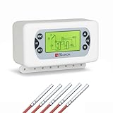 ENVIRON- TSOL500 Platinum Solarsteuerung mit Fühler Set | 27 Anlageschemen...